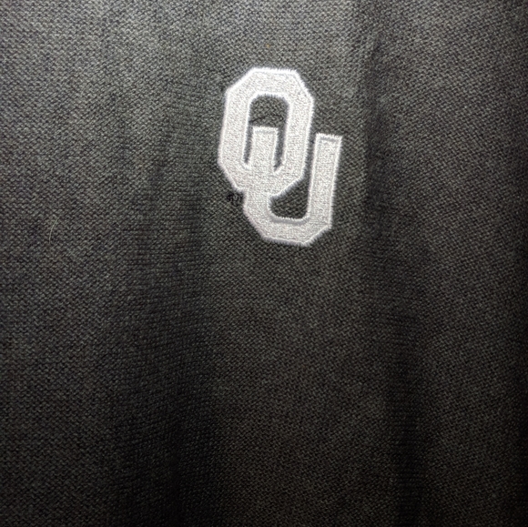 Cutter & Buck OU Sooner College Football Crew Neck Cotton Knit Sweater Small - Picture 5 of 12